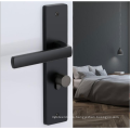 American bedroom door handle lock modern simple solid wood door lock quiet indoor lock